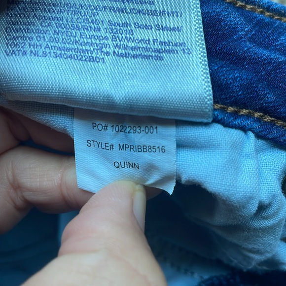 Denim Jeans by NYDJ size 0 Barbara Bootcut - Picture 7 of 7